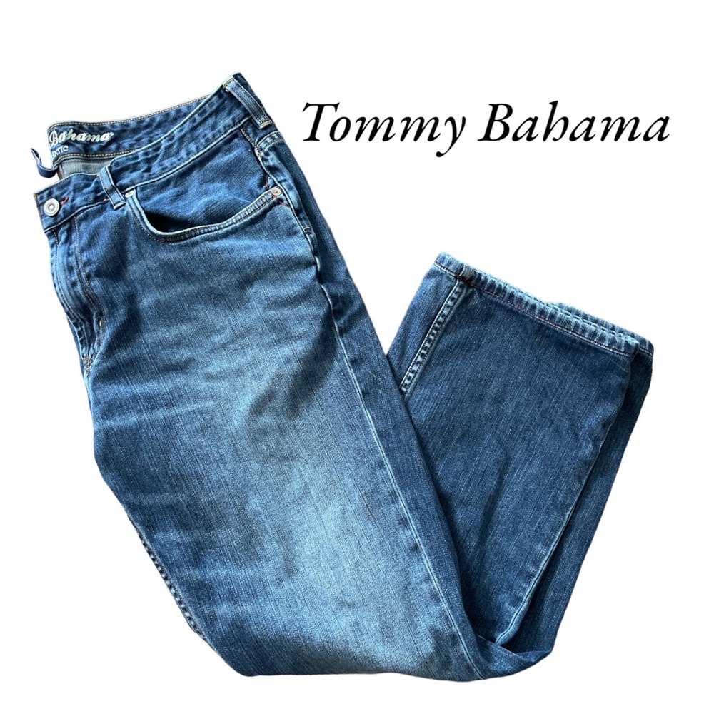 Tommy Bahama Authentic Men’s Denim Jeans 38x32 Medium Wash Authentic Fit